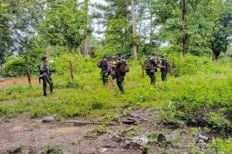 KNU/KNLA တပ်ဖွဲ့ဝင်များ Photo: 𝗞𝗮𝗿𝗲𝗻 𝗡𝗮𝘁𝗶𝗼𝗻𝗮𝗹 𝗨𝗻𝗶𝗼𝗻